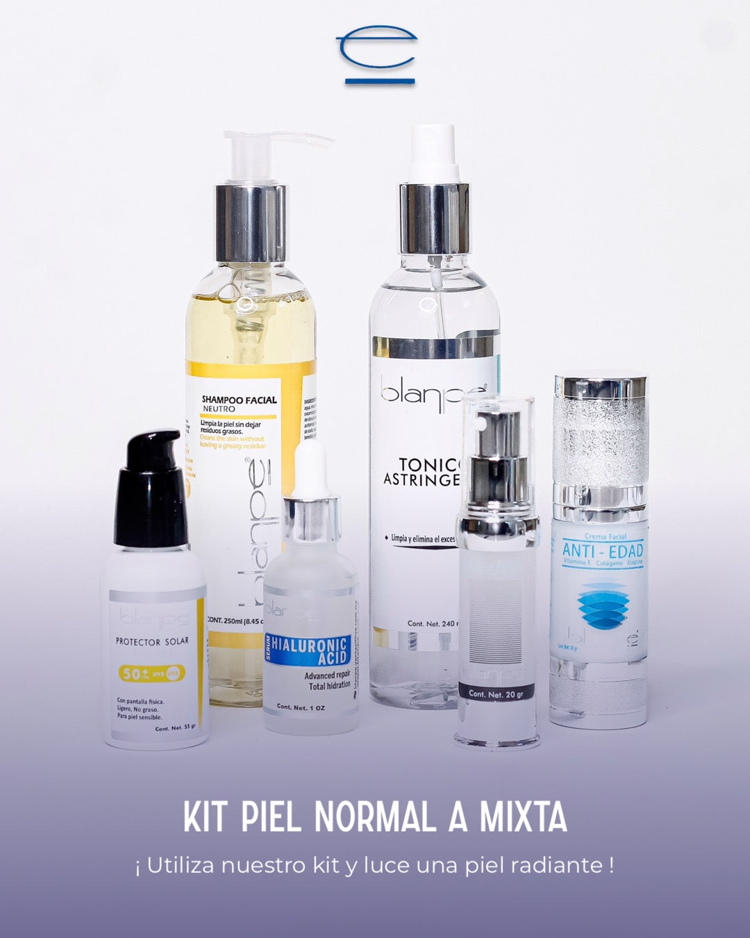 Kit Piel normal a mixta